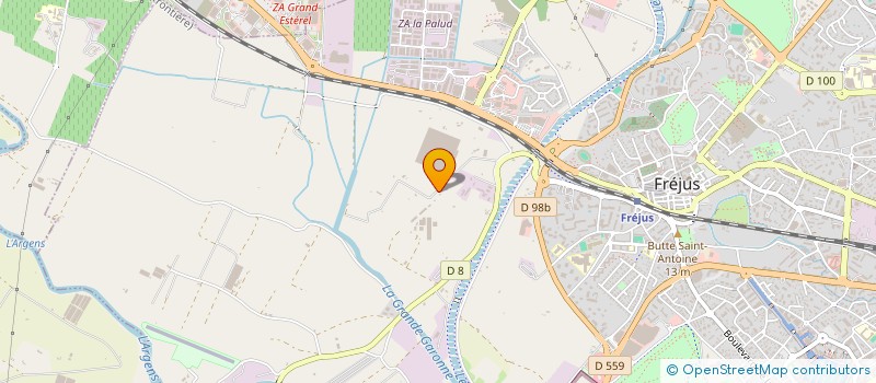 localisation de l'entreprise SCI TF2 à FREJUS