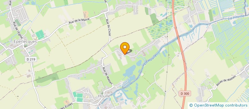 localisation de l'entreprise SCI TFB  HOULLE