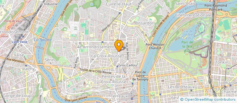 localisation de l'entreprise SCI TFL  TASSIN-LA-DEMI-LUNE