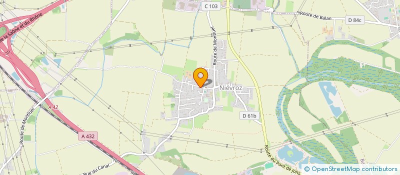 localisation de l'entreprise SCI TFL  NIEVROZ