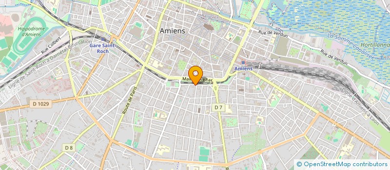 localisation de l'entreprise SCI TFO à AMIENS