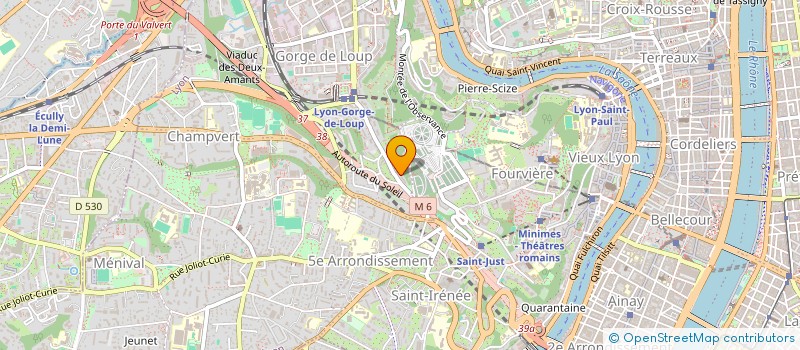 localisation de l'entreprise SCI TFP SAINT JULIEN  LYON