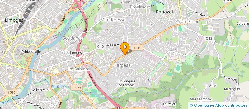 localisation de l'entreprise SCI TFT à PANAZOL
