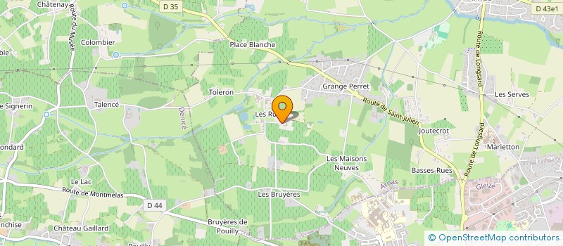 localisation de l'entreprise SCI TG & AGV  ARNAS