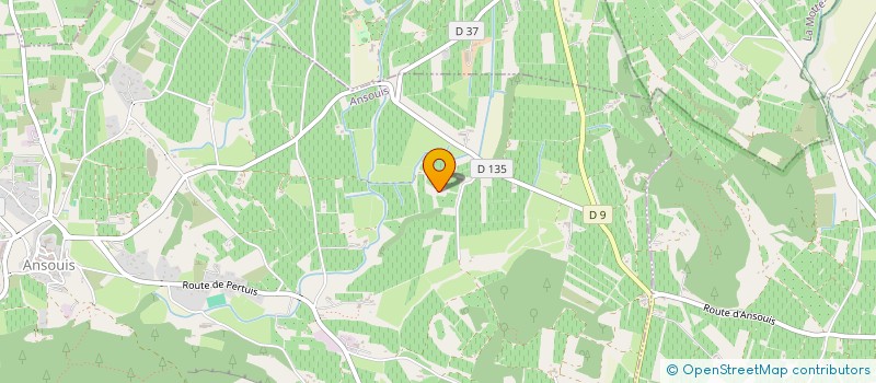 localisation de l'entreprise SCI TGA  ANSOUIS