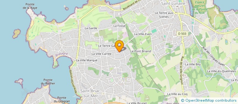 localisation de l'entreprise SCI TGCMA IMMO  SAINT-BRIAC-SUR-MER