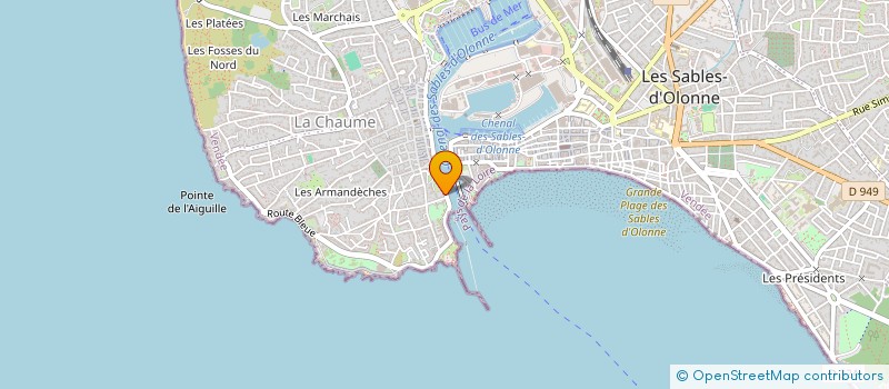 localisation de l'entreprise SCI TGL à LES SABLES D'OLONNE