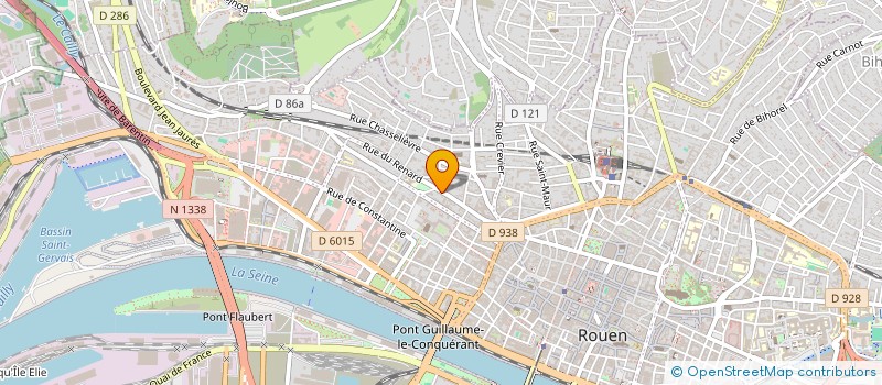 localisation de l'entreprise SCI TH  ROUEN