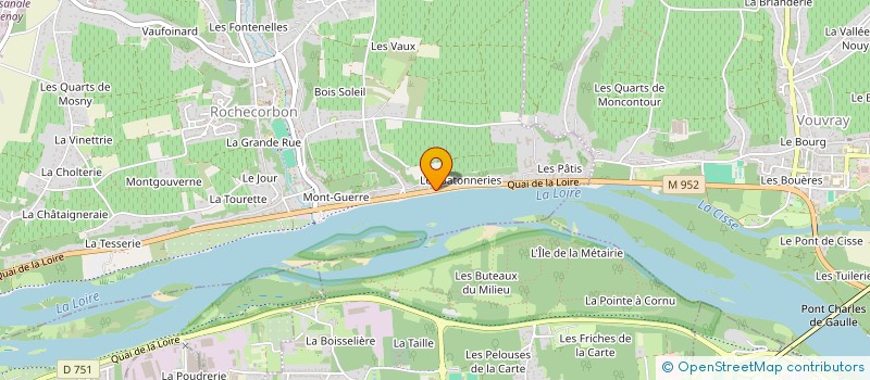 localisation de l'entreprise SCI THAF à ROCHECORBON