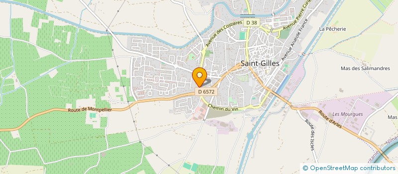 localisation de l'entreprise SCI THAGASTE à SAINT-GILLES