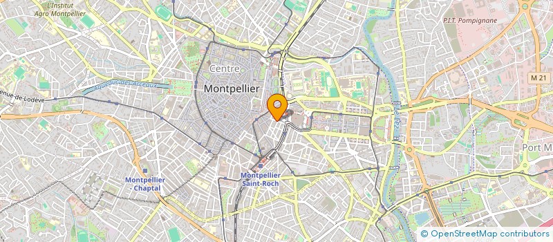 localisation de l'entreprise SCI THALASSA à MONTPELLIER