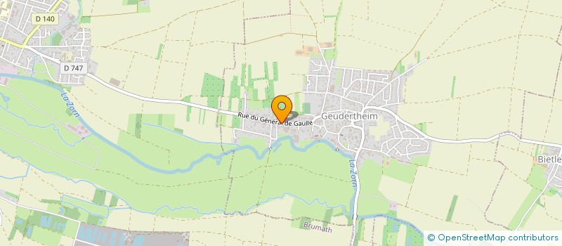 localisation de l'entreprise SCI THALIA  BRUMATH