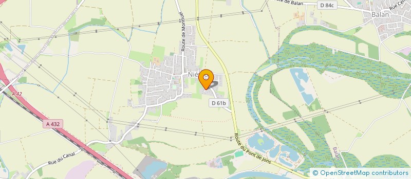 localisation de l'entreprise SCI THALIE  NIEVROZ