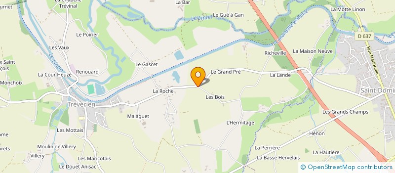 localisation de l'entreprise SCI THALULOWI  TREVERIEN