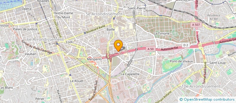 localisation de l'entreprise SCI THAMBY DEVA à MARSEILLE