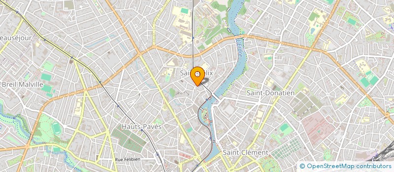 localisation de l'entreprise SCI THANH DANH  NANTES