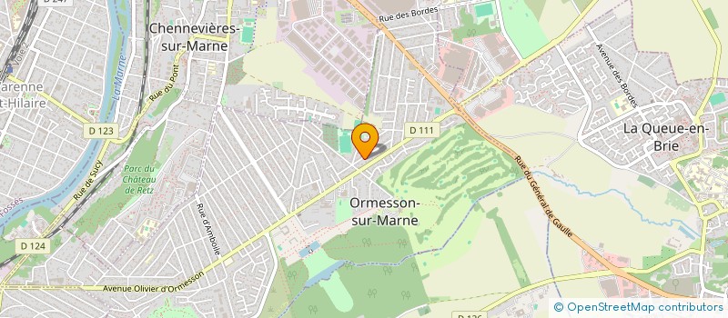 localisation de l'entreprise SCI THANH HAI  ORMESSON-SUR-MARNE