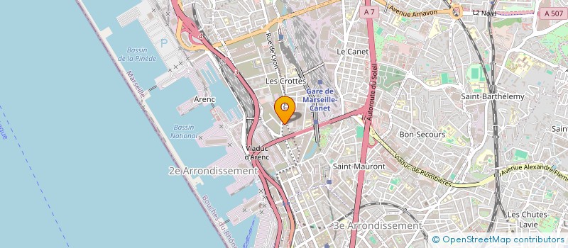 localisation de l'entreprise SCI THANH-MINH à MARSEILLE