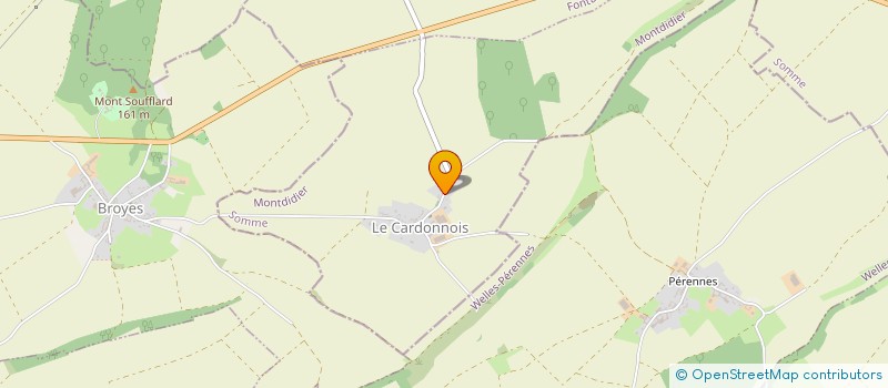 localisation de l'entreprise SCI THANPIAR  LE CARDONNOIS