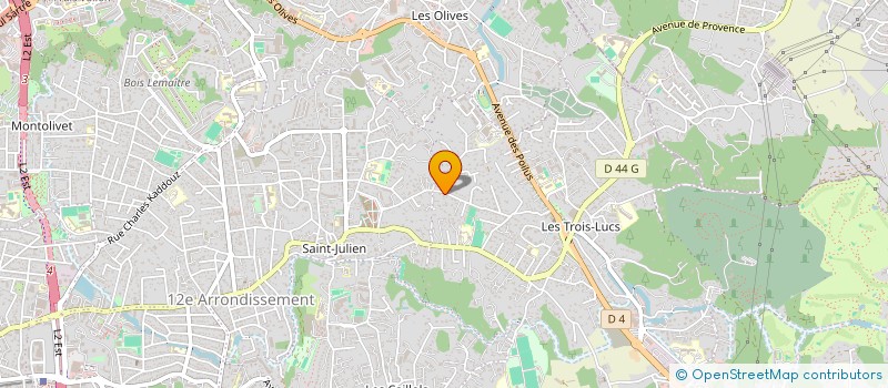 localisation de l'entreprise SCI THAO à MARSEILLE