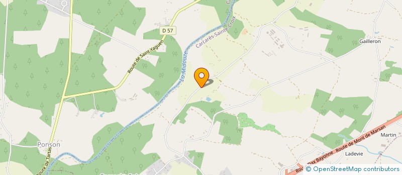 localisation de l'entreprise SCI THE BUGLES  CARCARES-SAINTE-CROIX