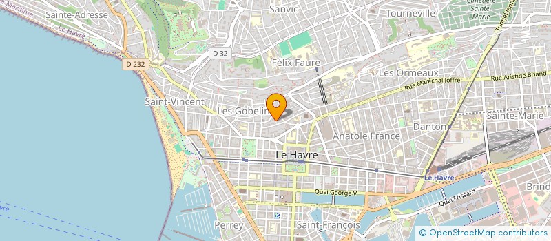 localisation de l'entreprise SCI THE DEAD HEADS à LE HAVRE