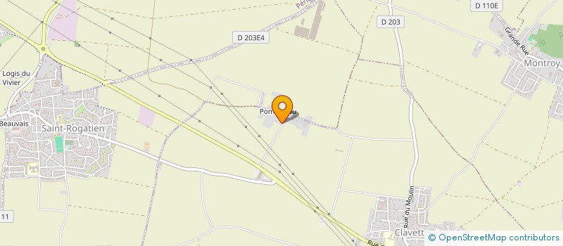 localisation de l'entreprise SCI THE FAMILY HOUSE  CLAVETTE