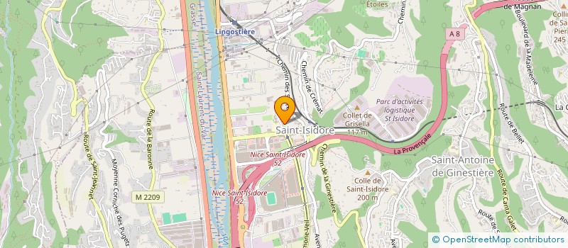 localisation de l'entreprise SCI THE FRIENDS 84  NICE