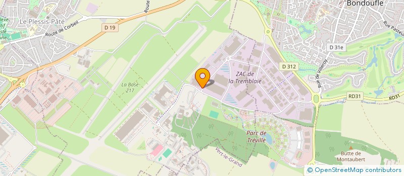 localisation de l'entreprise SCI THE GREEN FACTORY  LE PLESSIS-PATE