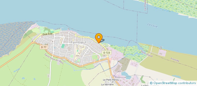 localisation de l'entreprise SCI THE HOME  PAIMBUF