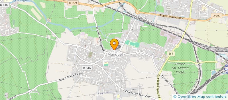 localisation de l'entreprise SCI THE LOVERS  MANDUEL