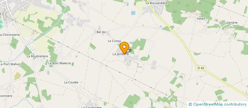 localisation de l'entreprise SCI THE MAPLE TREES à VIGNEUX-DE-BRETAGNE