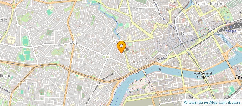 localisation de l'entreprise SCI THE PLACE 2 BE  NANTES