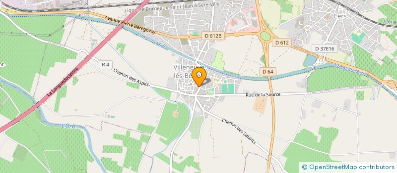 localisation de l'entreprise SCI THE ROYAL STANDARD FRANCE à VILLENEUVE-LES-BEZIERS