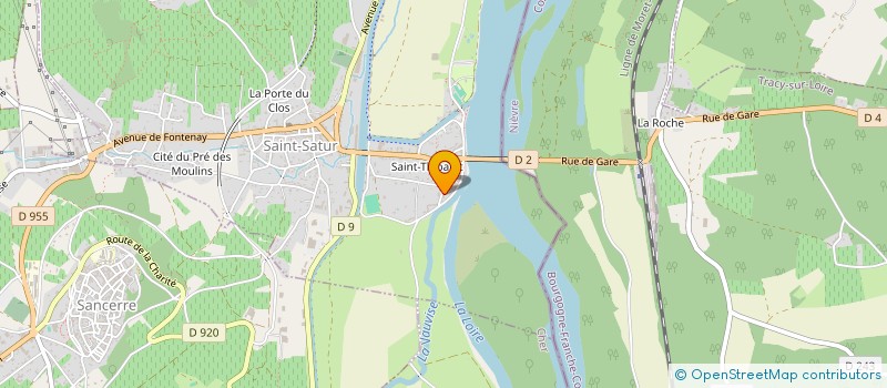 localisation de l'entreprise SCI THE SHIP  SAINT-SATUR