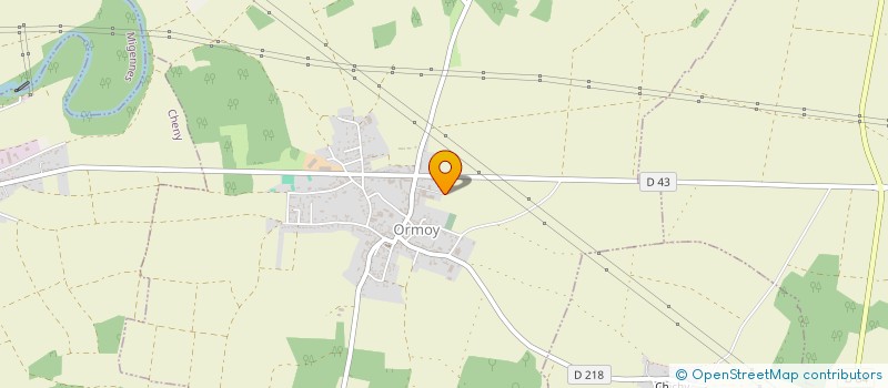 localisation de l'entreprise SCI THE TOR TIER  ORMOY