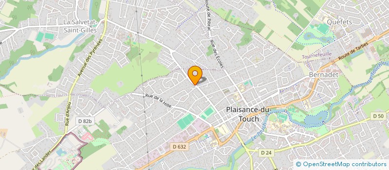 localisation de l'entreprise SCI THEA  PLAISANCE-DU-TOUCH