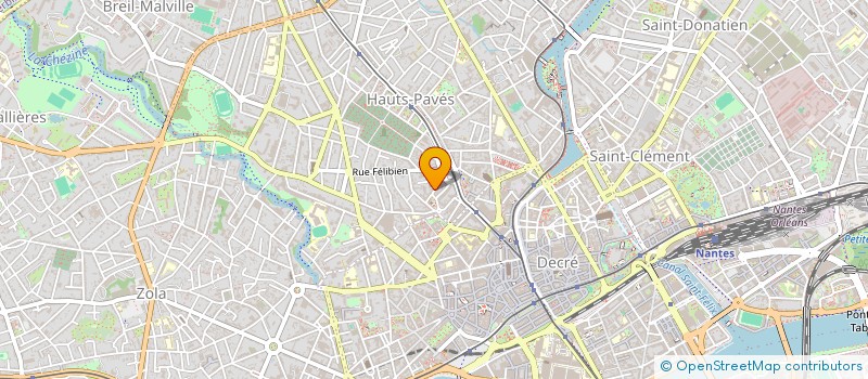 localisation de l'entreprise SCI THEA  NANTES