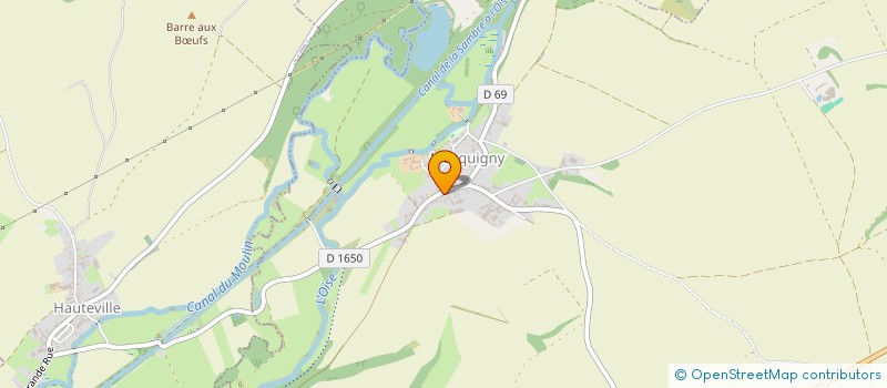 localisation de l'entreprise SCI THEANE  MACQUIGNY