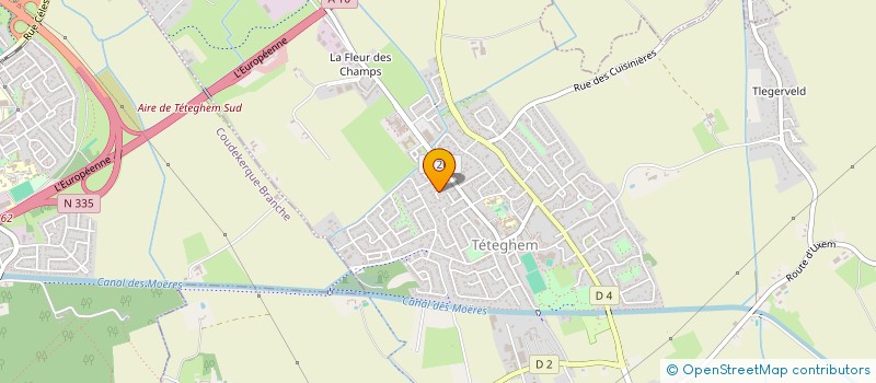 localisation de l'entreprise SCI THEATRE  TETEGHEM-COUDEKERQUE-VILLAGE