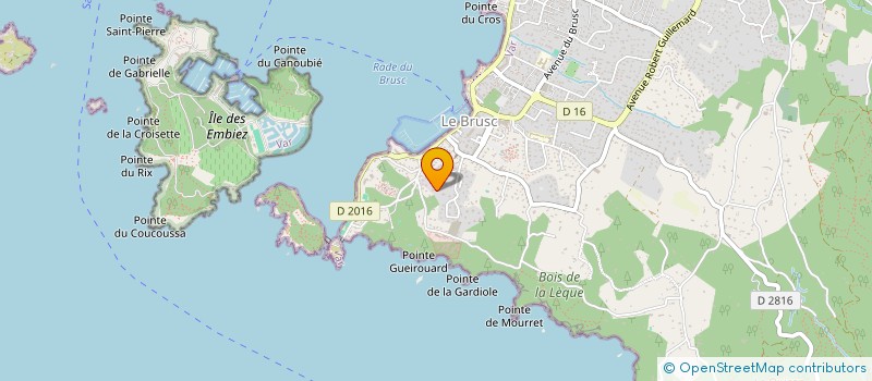 localisation de l'entreprise SCI THEBAIDE à SIX-FOURS-LES-PLAGES