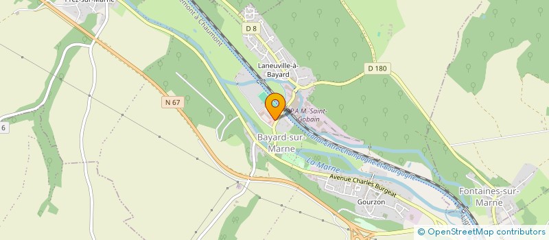 localisation de l'entreprise SCI THECLACIMAR à BAYARD-SUR-MARNE