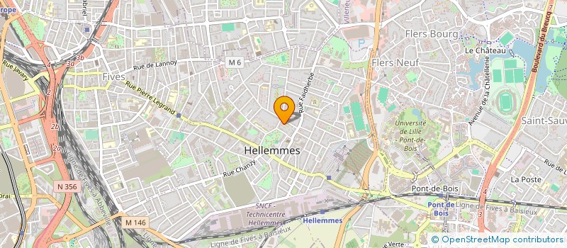 localisation de l'entreprise SCI THECLE à LILLE