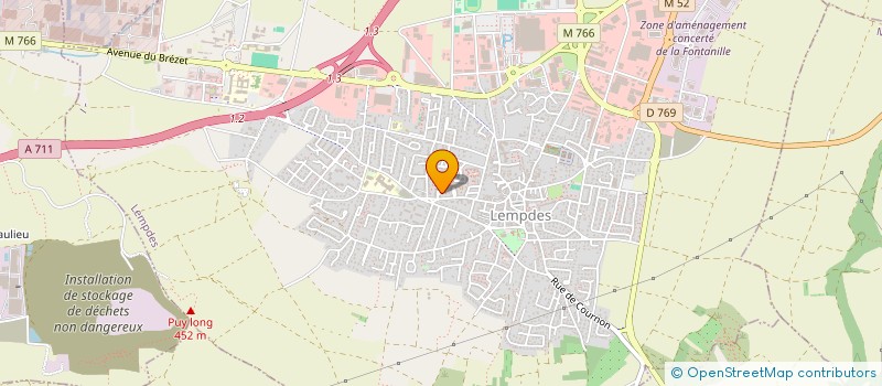 localisation de l'entreprise SCI THEILLIERE  LEMPDES