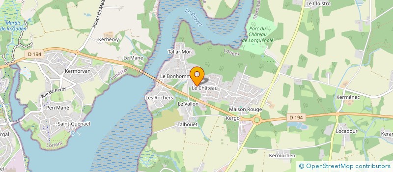 localisation de l'entreprise SCI THEIXAS à KERVIGNAC