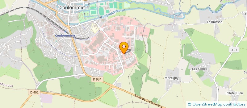 localisation de l'entreprise SCI THEKEMINA à COULOMMIERS