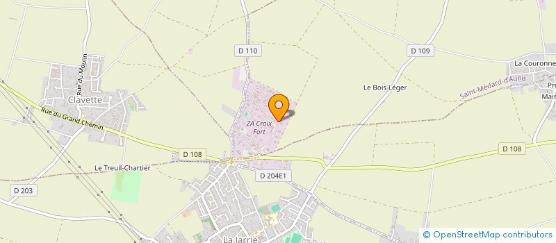 localisation de l'entreprise SCI THELANA  SALLES-SUR-MER