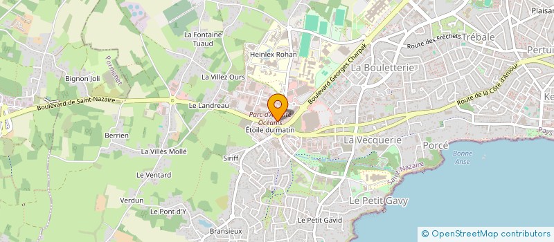 localisation de l'entreprise SCI THELEME V  SAINT-NAZAIRE