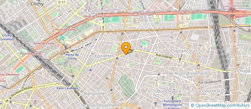 localisation de l'entreprise SCI THELIA  PARIS