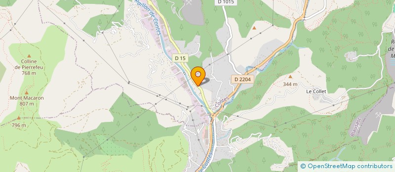 localisation de l'entreprise SCI THELIE  CONTES